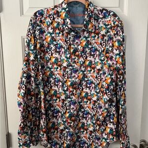 Robert Graham Colorful Long Sleeve Shirt